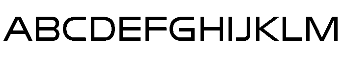RapidST RegularWide Instance Font UPPERCASE