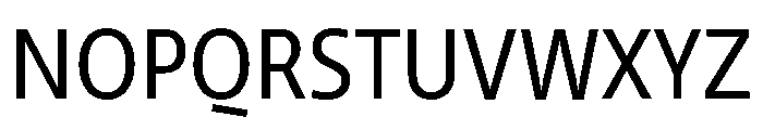 RatioDisplayRegular Font UPPERCASE