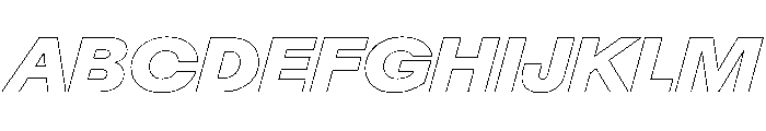 Rauschen A Black Italic Regular Webfont A04d2f7d Font UPPERCASE