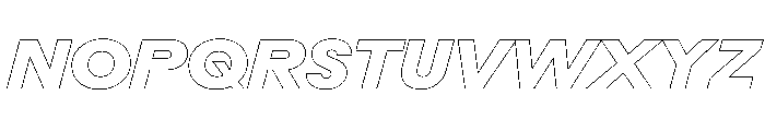 Rauschen A Black Italic Regular Webfont A04d2f7d Font UPPERCASE
