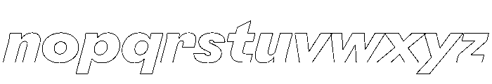 Rauschen A Black Italic Regular Webfont A04d2f7d Font LOWERCASE