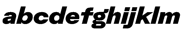 Rauschen A Black Italic Regular Webfont FONT