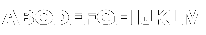 Rauschen A Black Regular Webfont Font UPPERCASE