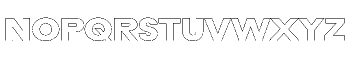 Rauschen A Black Regular Webfont Font UPPERCASE