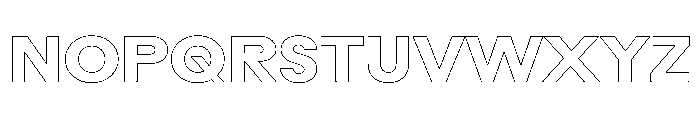 Rauschen A Bold Regular Webfont Font UPPERCASE
