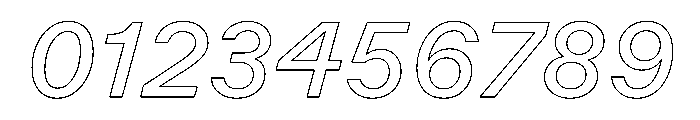 Rauschen A Book Italic Regular Webfont Font OTHER CHARS