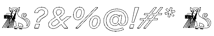 Rauschen A Book Italic Regular Webfont Font OTHER CHARS
