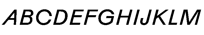 Rauschen A Italic Regular Webfont Font UPPERCASE