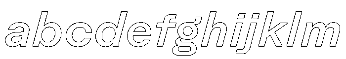 Rauschen A Medium Italic Regular Webfont FONT