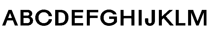 Rauschen A Medium Regular Webfont Font UPPERCASE