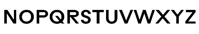 Rauschen A Medium Regular Webfont Font UPPERCASE