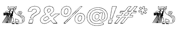 Rauschen A Semibold Italic Regular Webfont Font OTHER CHARS