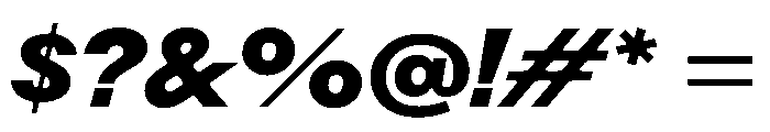 Rauschen B Black Italic Regular Webfont Ebfe5148 Font OTHER CHARS