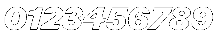 Rauschen B Black Italic Regular Webfont Font OTHER CHARS