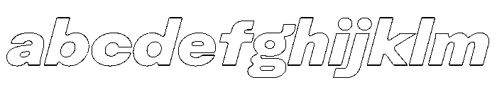 Rauschen B Black Italic Regular Webfont FONT