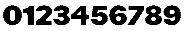 Rauschen B Black Regular Webfont Font OTHER CHARS