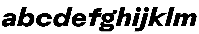 Rauschen B Bold Italic Regular Webfont FONT