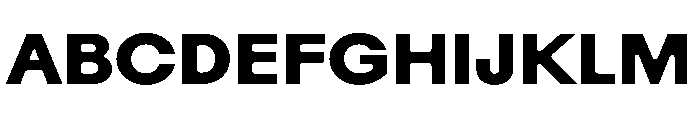 Rauschen B Bold Regular Webfont Font UPPERCASE