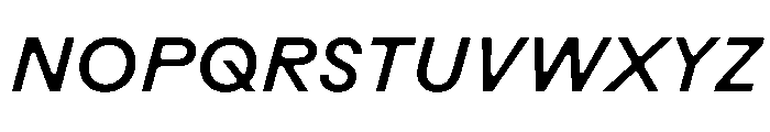 Rauschen B Book Italic Regular Webfont Font UPPERCASE