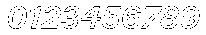 Rauschen B Medium Italic Regular Webfont Font OTHER CHARS
