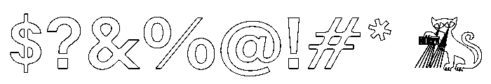Rauschen B Medium Regular Webfont Font OTHER CHARS