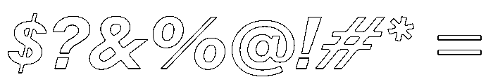 Rauschen B Semibold Italic Regular Webfont 43a5de43 Font OTHER CHARS