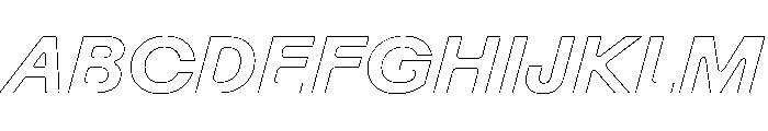 Rauschen B Semibold Italic Regular Webfont 43a5de43 Font UPPERCASE