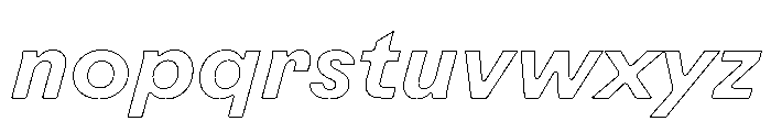 Rauschen B Semibold Italic Regular Webfont 43a5de43 Font LOWERCASE