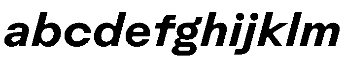 Rauschen B Semibold Italic Regular Webfont FONT