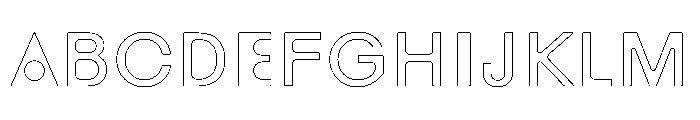 Rauschen Max Regular Webfont Font UPPERCASE