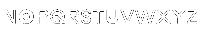 Rauschen Max Regular Webfont Font UPPERCASE