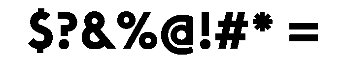 Rawest Bold Font OTHER CHARS