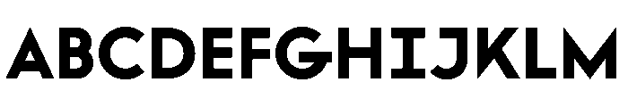Rawest Bold Font UPPERCASE