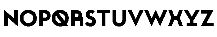 Rawest Bold Font UPPERCASE