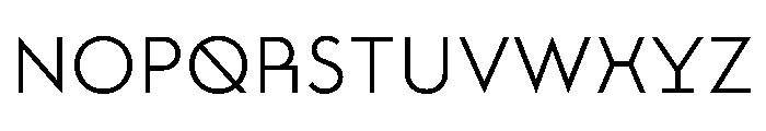 Rawest Light Font UPPERCASE