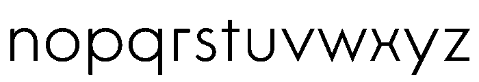 Rawest Light Font LOWERCASE