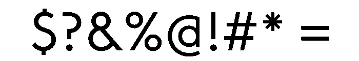 Rawest Regular Font OTHER CHARS