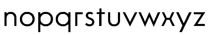 Rawest Regular Font LOWERCASE