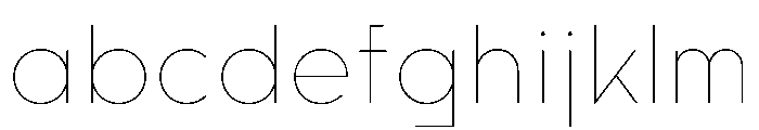 Rawest Thin FONT