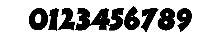 RazorBill Regular Font OTHER CHARS