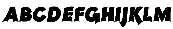 RazorBill Regular Font UPPERCASE