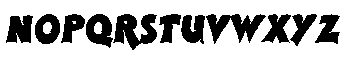 RazorBill Regular Font UPPERCASE