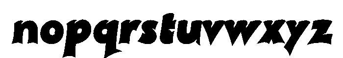 RazorBill Regular Font LOWERCASE