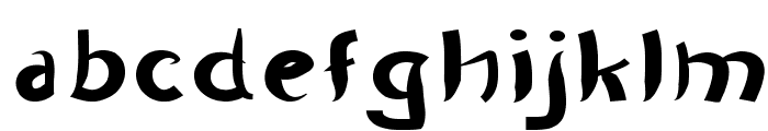 RaggleBold Font LOWERCASE