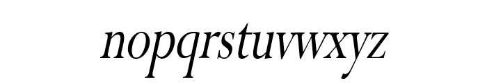 Rapid Thin Italic Font LOWERCASE