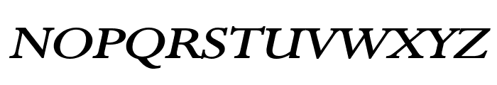 Rapid Wide BoldItalic Font UPPERCASE