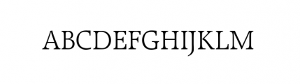 Raleigh Light Font UPPERCASE