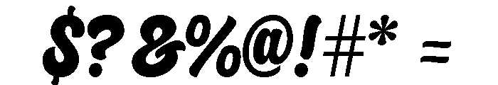 Racer Regular Font OTHER CHARS