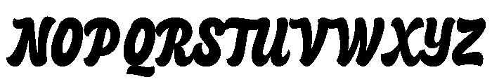 Racer Regular Font UPPERCASE