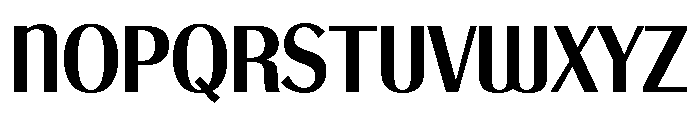 Radiant Bold Alt Font UPPERCASE